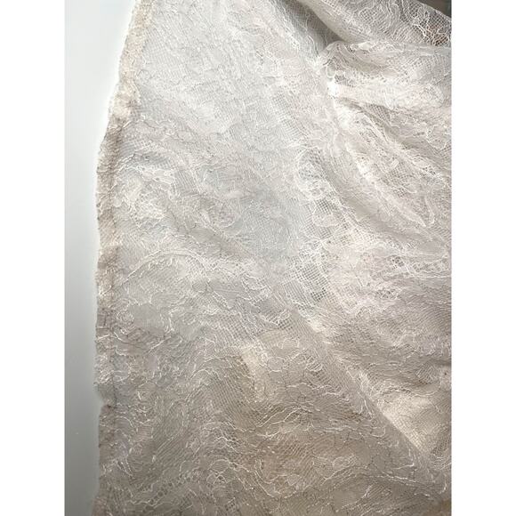 Reformation Shae Lace Bridal Wedding White Maxi Dress Size 12 - Picture 9 of 12